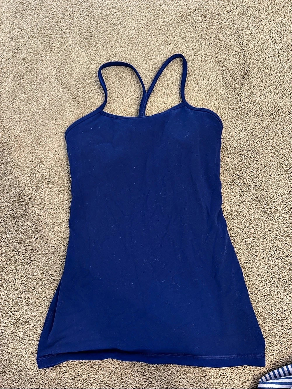 Lululemon Align™ Waist-Length Racerback Tank Top Blue